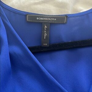 BCBGMAXAZRIA Women's Blue Dress